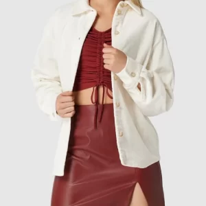 Marc O’Polo Denim Hemdjacke In Cord-Optik – Offwhite 13