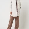 Windsor Oversized Daunenmantel Mit Umlegekragen – Ecru 17