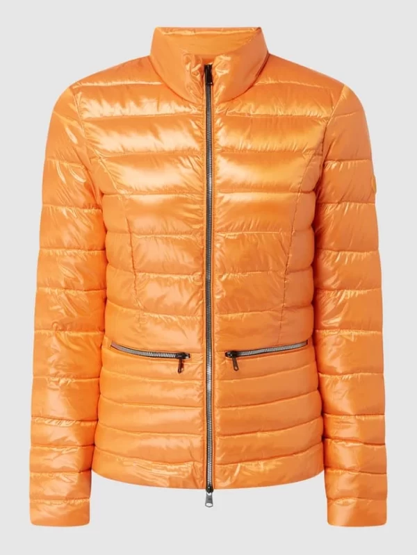 Beaumont Amsterdam Light-Daunenjacke Mit Reißverschlusstaschen – Orange 3