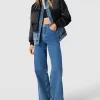 URBAN CLASSICS Oversized Bomberjacke Mit Reißverschlusstaschen – Schwarz 22