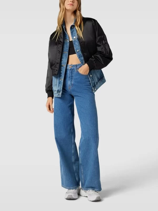 URBAN CLASSICS Oversized Bomberjacke Mit Reißverschlusstaschen – Schwarz 1