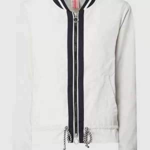 Amber & June Blouson Mit Zweiwege-Reißverschluss – Sand 9