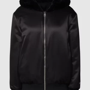 HUGO Bomberjacke Mit Kapuze Modell ‘Felessandra’ – Schwarz 10
