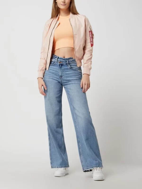 Alpha Industries Bomber Mit Stehkragen – Rosa 1