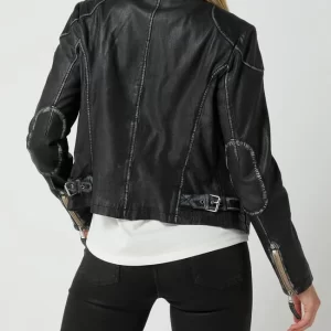 Gipsy Lederjacke Im Biker-Look Modell ‘Lulv’ – Schwarz 15