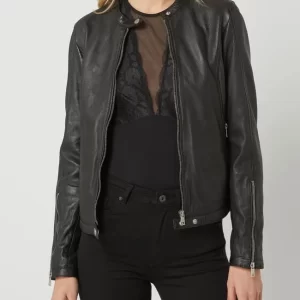 Freaky Nation Lederjacke Im Biker-Look Modell ‘Tula’ – Schwarz 13