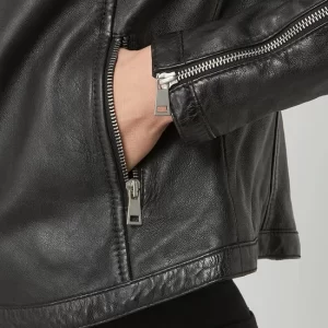 Freaky Nation Lederjacke Im Biker-Look Modell ‘Tula’ – Schwarz 11