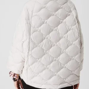 Windsor Daunenjacke Mit Raglanärmeln – Ecru 15