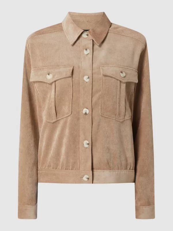 Opus Jacke Aus Cord Modell ‘Hilmi’ – Beige 3