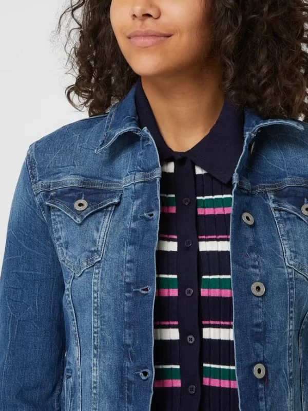 Pepe Jeans Jeansjacke Mit Stretch-Anteil – Jeans 4