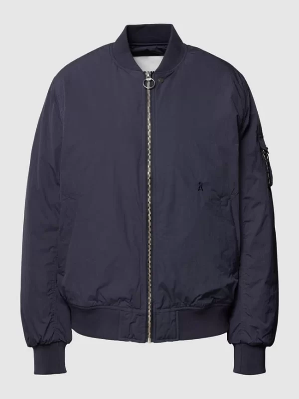 Armedangels Blouson Mit Label-Stitching Modell ‘Lankaa’ – Marineblau 3