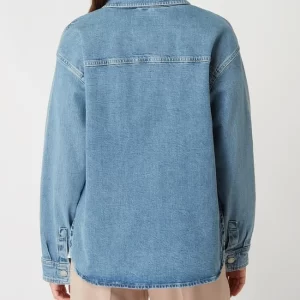 Smith And Soul Hemdjacke Aus Denim – Hellblau 15
