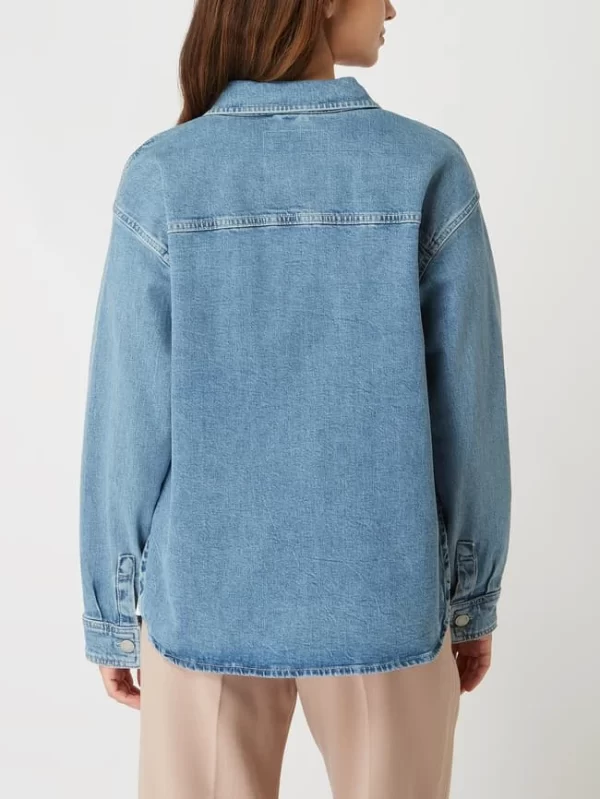 Smith And Soul Hemdjacke Aus Denim – Hellblau 6