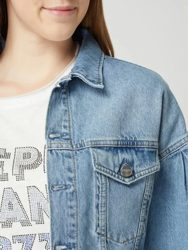 Pepe Jeans Cropped Jeansjacke Aus Baumwolle – Jeans 4