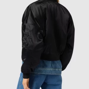 URBAN CLASSICS Oversized Bomberjacke Mit Reißverschlusstaschen – Schwarz 15