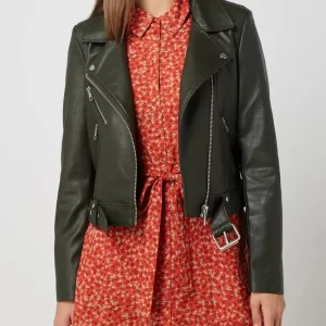 Only Jacke In Leder-Optik Modell ‘Valerie’ – Dunkelgrün 13