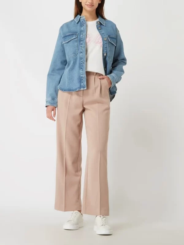 Smith And Soul Hemdjacke Aus Denim – Hellblau 1