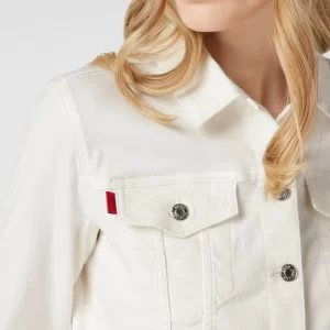 HUGO Jeansjacke Mit Brand-Detail Modell ‘Alex’ – Weiß 11