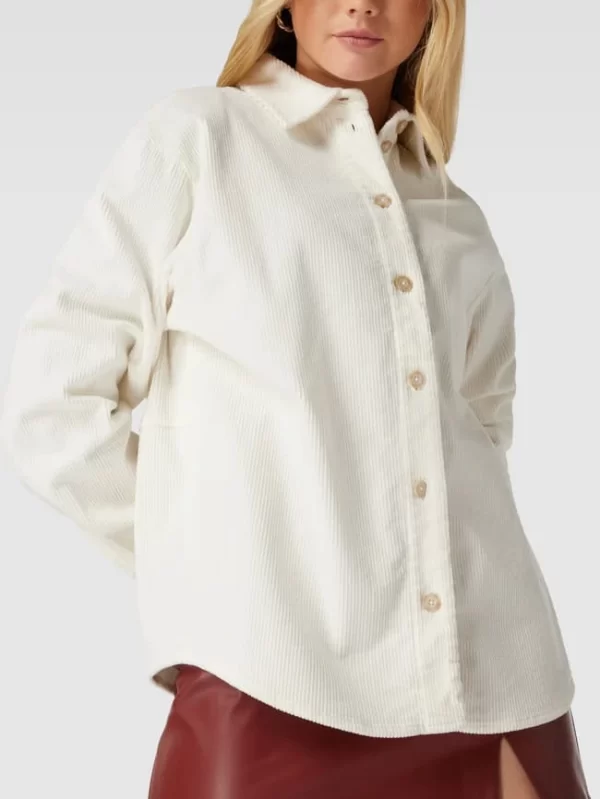 Marc O’Polo Denim Hemdjacke In Cord-Optik – Offwhite 4
