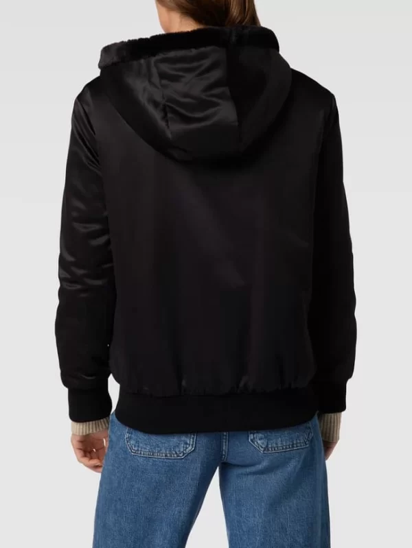 HUGO Bomberjacke Mit Kapuze Modell ‘Felessandra’ – Schwarz 6