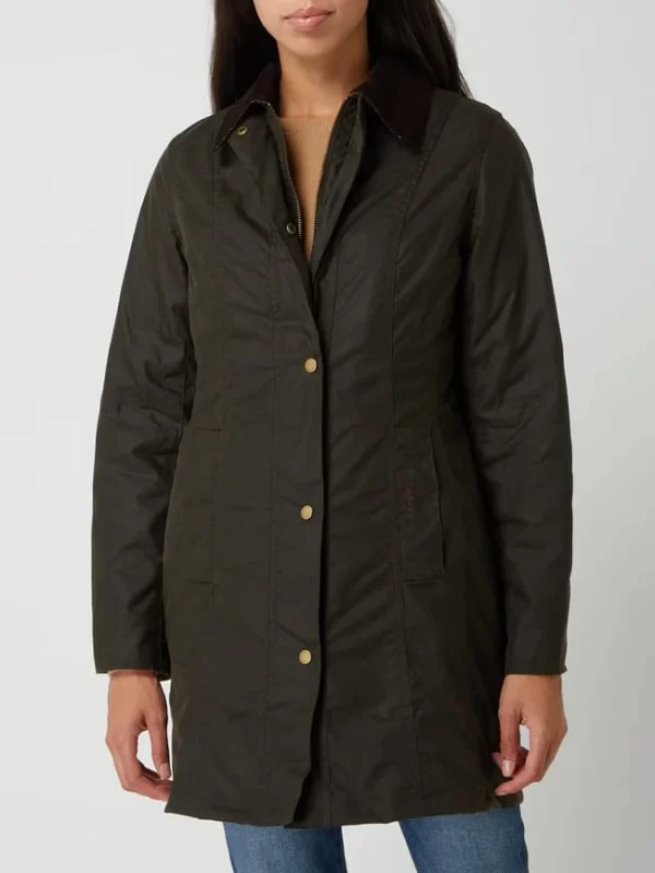 Barbour Jacke Aus Gewachster Baumwolle Modell ‘Belsay’ – Olivgrün 5