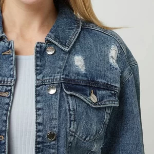 Only Cropped Jeansjacke Im Used-Look Modell ‘Malibu’ – Jeans 11