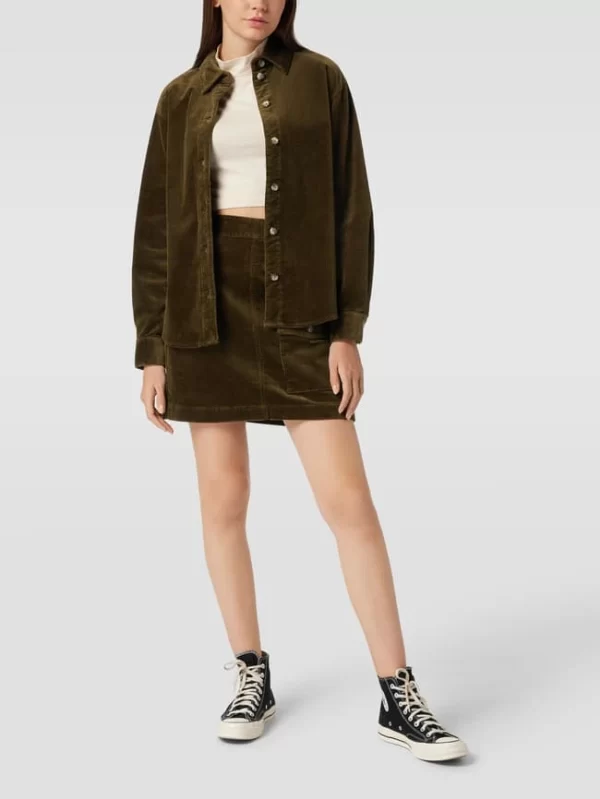 Marc O’Polo Denim Hemdjacke In Cord-Optik – Khaki 1