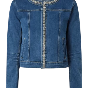 More & More Jeansjacke Mit Strasssteinen – Jeans 9