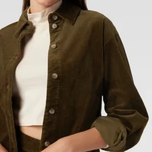 Marc O’Polo Denim Hemdjacke In Cord-Optik – Khaki 11