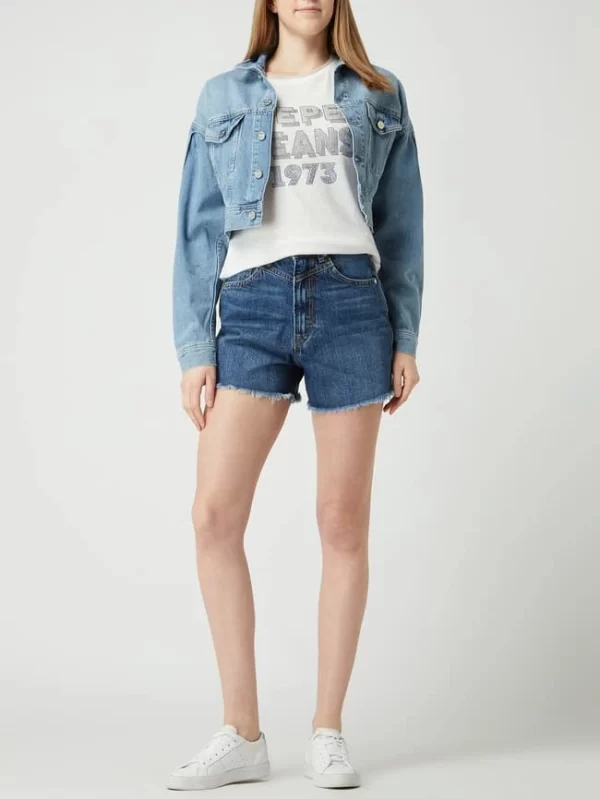 Pepe Jeans Cropped Jeansjacke Aus Baumwolle – Jeans 1