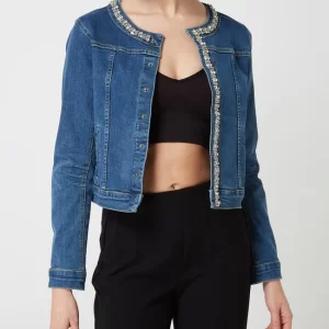 More & More Jeansjacke Mit Strasssteinen – Jeans 13