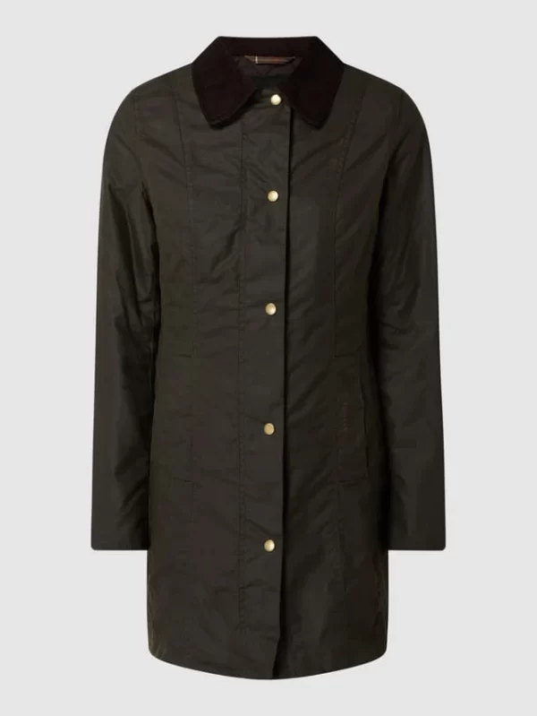 Barbour Jacke Aus Gewachster Baumwolle Modell ‘Belsay’ – Olivgrün 3
