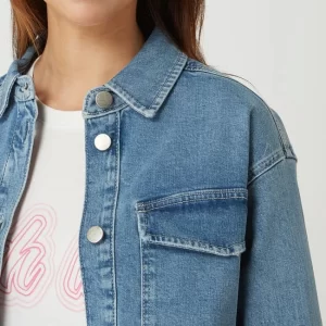 Smith And Soul Hemdjacke Aus Denim – Hellblau 11