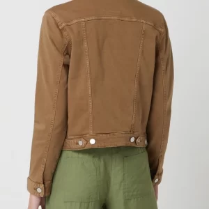 S.Oliver RED LABEL Jeansjacke Mit Viskose-Anteil – Khaki 15