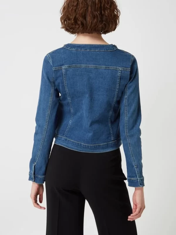 More & More Jeansjacke Mit Strasssteinen – Jeans 6