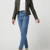 Jilani Lederjacke Im Biker-Look Modell ‘Smilla’ – Olivgrün 17