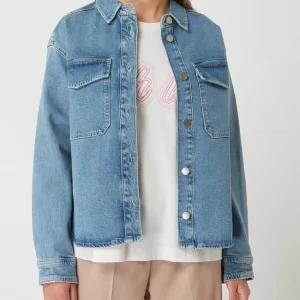 Smith And Soul Hemdjacke Aus Denim – Hellblau 13