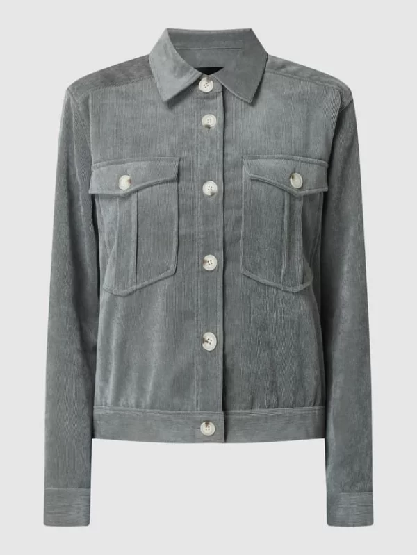Opus Jacke Aus Cord Modell ‘Hilmi’ – Schilf 3