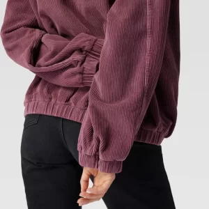 BDG Urban Outfitters Oversized Blouson Aus Cord Mit Label-Stitching – Lila 11