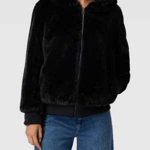 HUGO Bomberjacke Mit Kapuze Modell ‘Felessandra’ – Schwarz 18