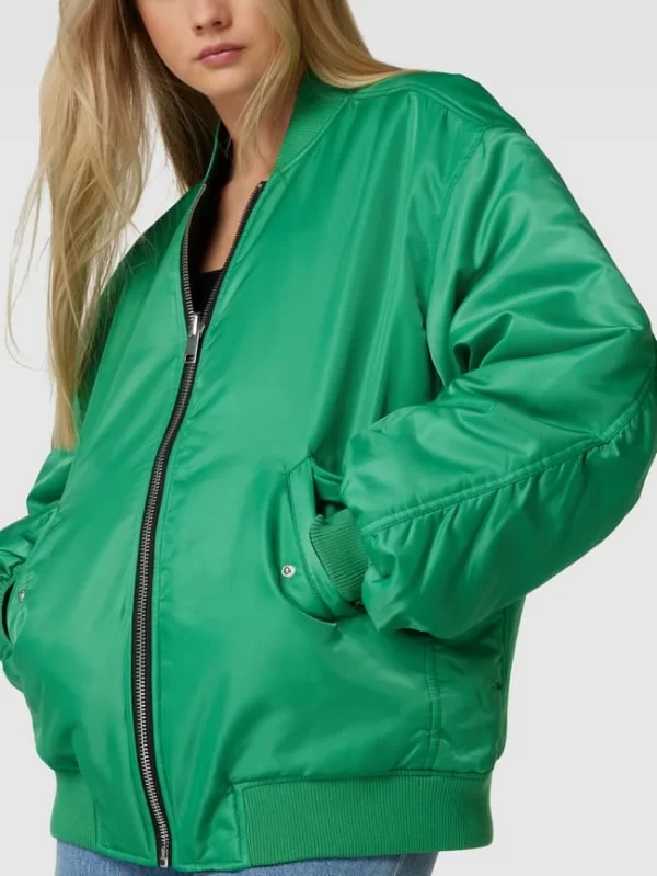 CATWALK JUNKIE Bomberjacke Mit Reißverschluss Modell ‘FAYE’ – Grün 4
