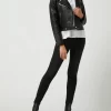 Noisy May Bikerjacke In Leder-Optik Modell ‘Rollo’ – Schwarz 19