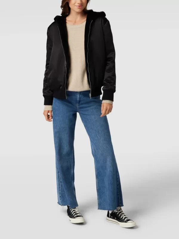 HUGO Bomberjacke Mit Kapuze Modell ‘Felessandra’ – Schwarz 1