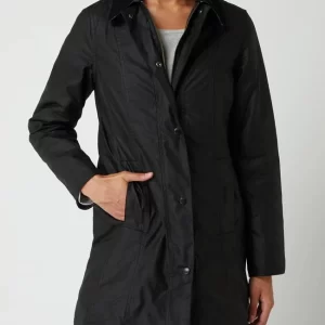 Barbour Jacke Aus Gewachster Baumwolle Modell ‘Belsay’ – Schwarz 13