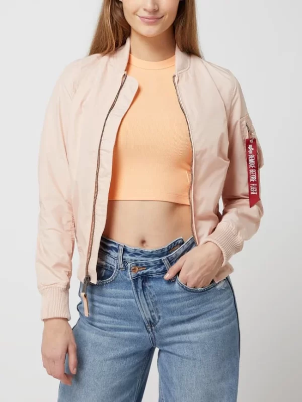 Alpha Industries Bomber Mit Stehkragen – Rosa 5