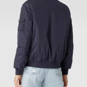 Armedangels Blouson Mit Label-Stitching Modell ‘Lankaa’ – Marineblau 15