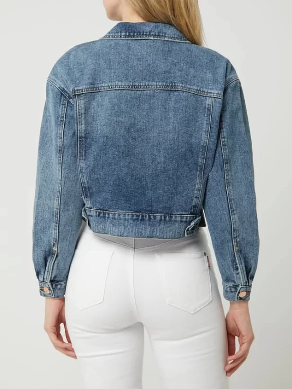 Only Cropped Jeansjacke Im Used-Look Modell ‘Malibu’ – Jeans 6