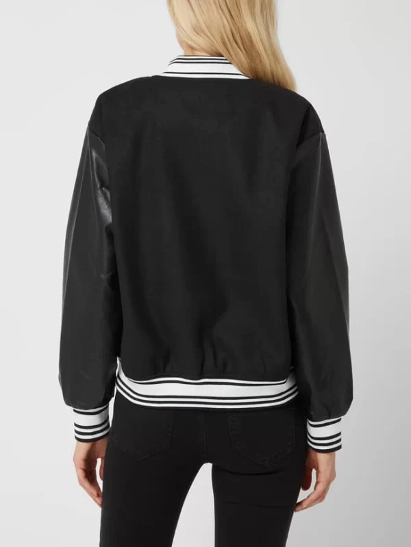Only Blouson Mit Woll-Anteil Modell ‘Irina’ – Schwarz 6