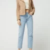 REVIEW Lederjacke Aus Veloursleder – Beige 17