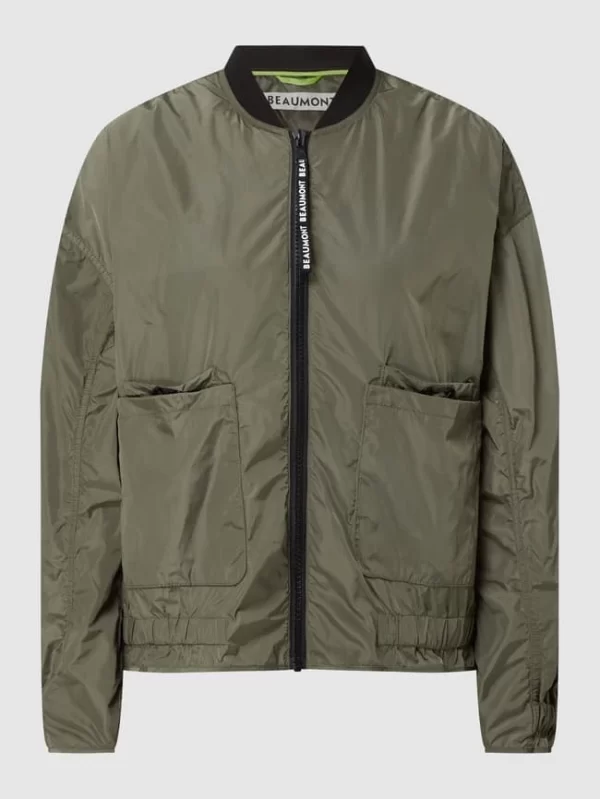 Beaumont Amsterdam Bomber Mit Tunnelzug – Khaki 3